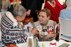 NO TABLOIDS - Prince Albert And Princess Charlene With Elders at Red Cross Monegasque Event - Monaco