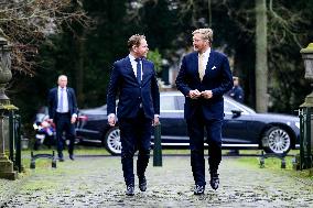 Royals at Government Lunch on Finnish President's State Visit - Netherlands