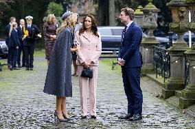 Royals at Government Lunch on Finnish President's State Visit - Netherlands