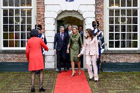 Royals at Government Lunch on Finnish President's State Visit - Netherlands