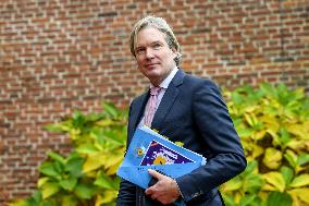 Royals at Government Lunch on Finnish President's State Visit - Netherlands