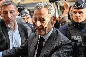 Nicolas Sarkozy At Public Book Signing - France