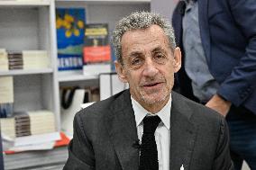 Nicolas Sarkozy At Public Book Signing - France