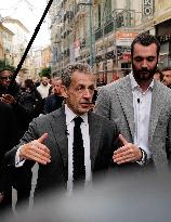 Nicolas Sarkozy At Public Book Signing - France