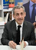 Nicolas Sarkozy At Public Book Signing - France