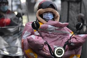 Cold Wave Blue Warning