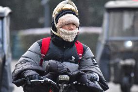 Cold Wave Blue Warning