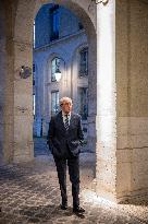 Laurent Fabius Portrait - Paris
