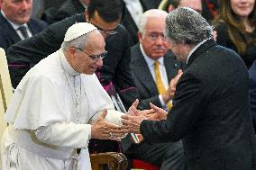 Riccardo Muti Conducts A Concert For Pope Leo XIV - Vatican