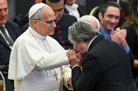 Riccardo Muti Conducts A Concert For Pope Leo XIV - Vatican
