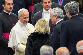 Riccardo Muti Conducts A Concert For Pope Leo XIV - Vatican