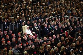 Riccardo Muti Conducts A Concert For Pope Leo XIV - Vatican