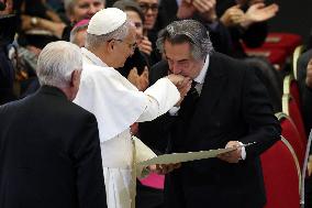 Riccardo Muti Conducts A Concert For Pope Leo XIV - Vatican