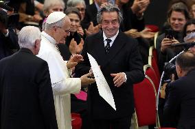 Riccardo Muti Conducts A Concert For Pope Leo XIV - Vatican