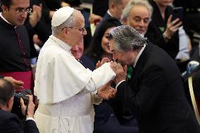 Riccardo Muti Conducts A Concert For Pope Leo XIV - Vatican