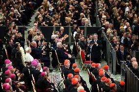 Riccardo Muti Conducts A Concert For Pope Leo XIV - Vatican