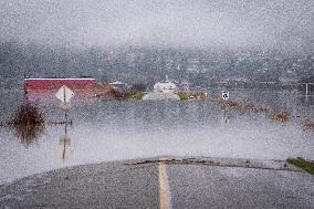 Floodwaters in Abbotsford - Canada