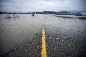 Floodwaters in Abbotsford - Canada