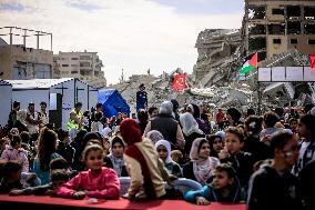 Turkey Reopens Gaza City School - Palestine