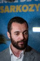 Louis Sarkozy Gives Press Conference - Menton