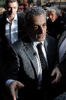 Nicolas Sarkozy At Public Book Signing Event - Menton