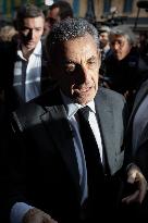 Nicolas Sarkozy At Public Book Signing Event - Menton