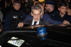 Nicolas Sarkozy At Public Book Signing Event - Menton
