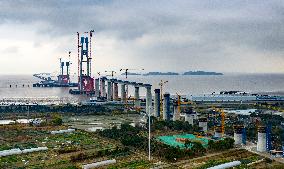Nantong-Suzhou-Jiaxing- Ningbo High Speed Railway Construction