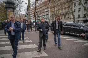 Nicolas Sarkozy At Book Signing Event - Paris