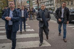 Nicolas Sarkozy At Book Signing Event - Paris
