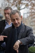 Nicolas Sarkozy At Book Signing Event - Paris