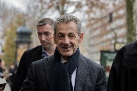 Nicolas Sarkozy At Book Signing Event - Paris