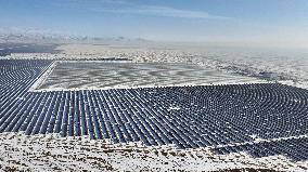 Solar Thermal + Photovoltaic" Integrated Base in Hami