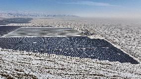Solar Thermal + Photovoltaic" Integrated Base in Hami
