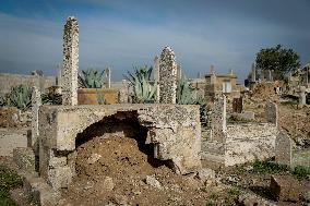 Cemeteries Destroyed In Gaza Strikes