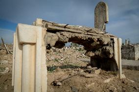 Cemeteries Destroyed In Gaza Strikes