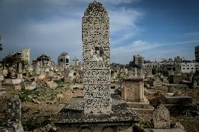 Cemeteries Destroyed In Gaza Strikes