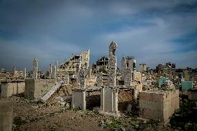 Cemeteries Destroyed In Gaza Strikes