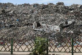 Destroyed Firas Public Market - Gaza