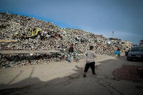 Destroyed Firas Public Market - Gaza