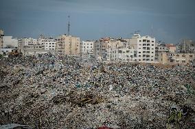 Destroyed Firas Public Market - Gaza
