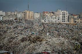 Destroyed Firas Public Market - Gaza