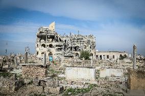 Destroyed Firas Public Market - Gaza