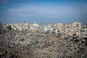 Destroyed Firas Public Market - Gaza