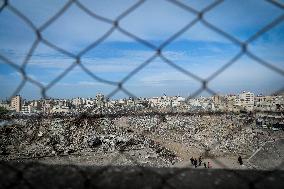 Destroyed Firas Public Market - Gaza