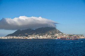 Gibraltar From a Cruise Ship