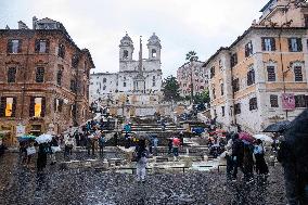 Spanish Steps in Rome, Italy