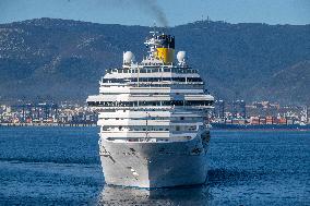 Gibraltar From a Cruise Ship