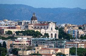 Port of Cagliari in Sardinia, Italy