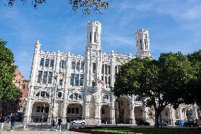 Port of Cagliari in Sardinia, Italy